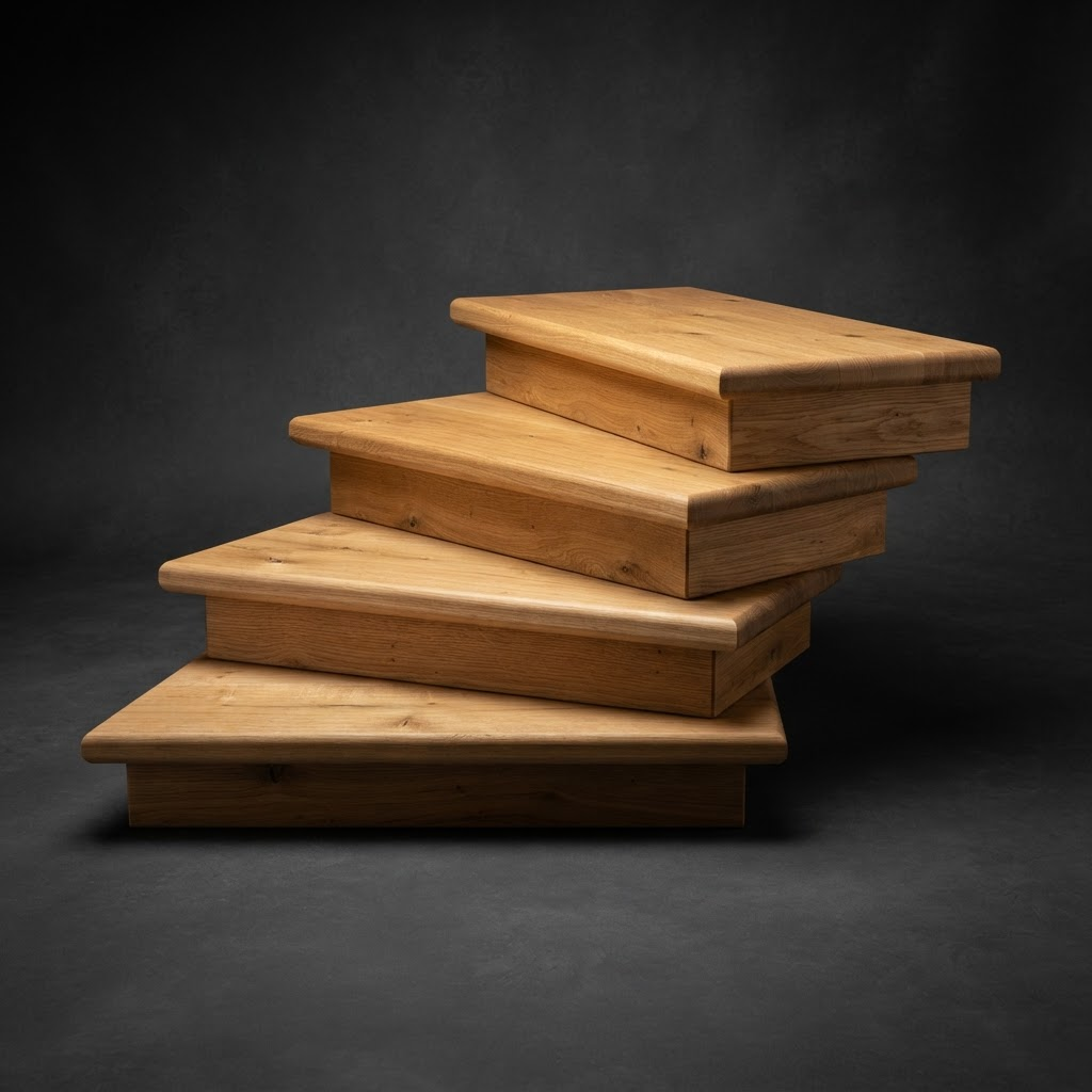 Pakiet czterech stopni 900 × 300 × 40 mm