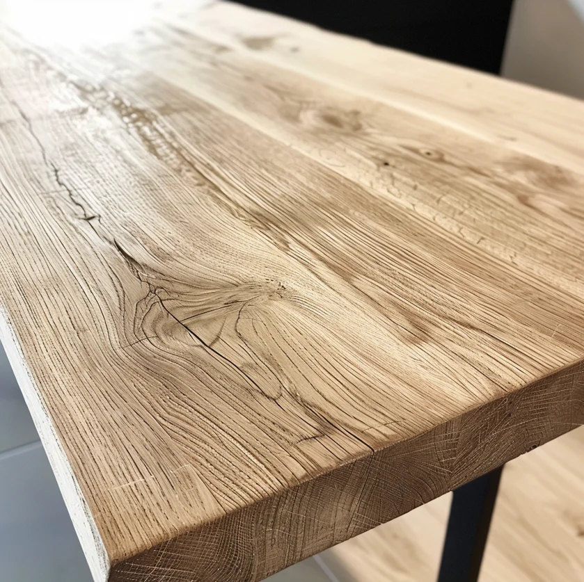 Blat Dębowy surowy na wymiar 320x70x4 cm